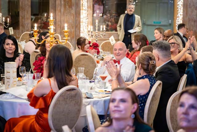 Just some of the guests at last year's ball.