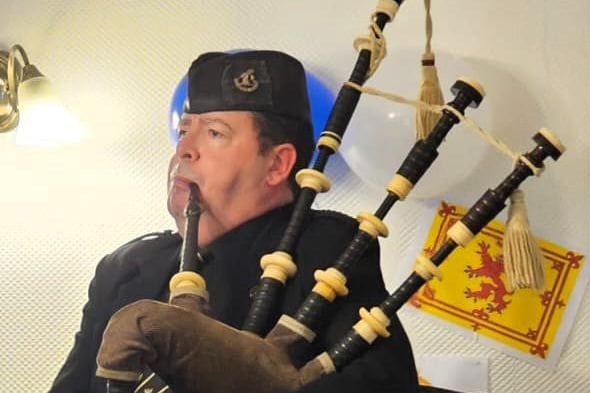 Burns Night Celebrations at Elm Bank Care Home in Kettering