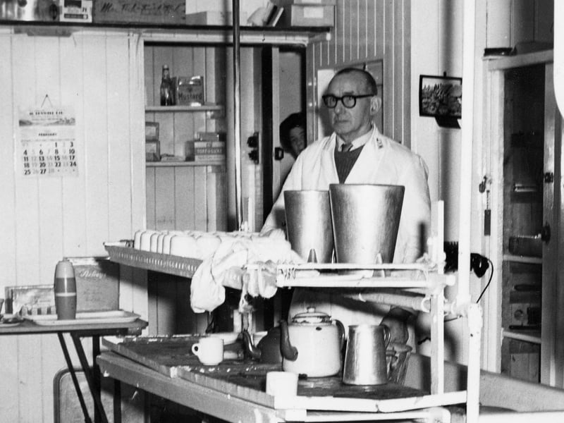 Wicksteed Park Tea Room Kitchen 1962