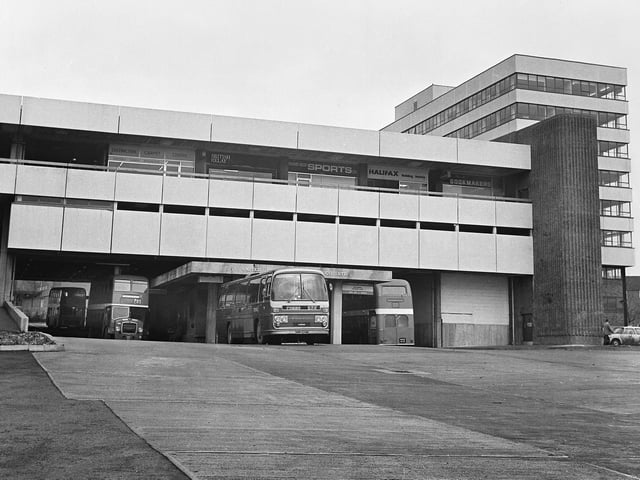 Corby Bus Station, mid 1970s