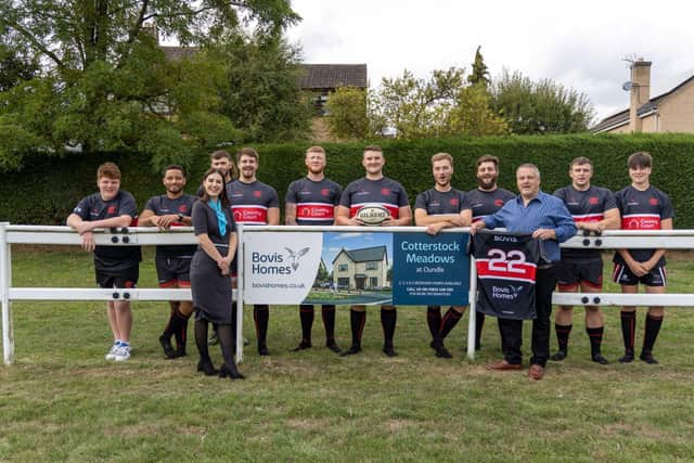 Oundle RFC have been able to provide new kits for all their teams after a sponsorship boost from Vistry Group