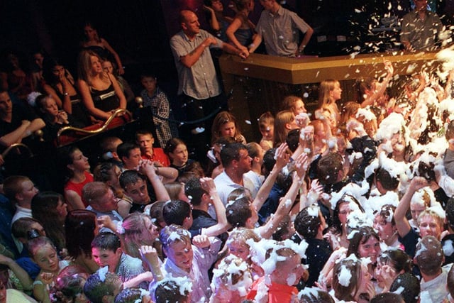 Take a look at this foam party scene from 22 years ago.