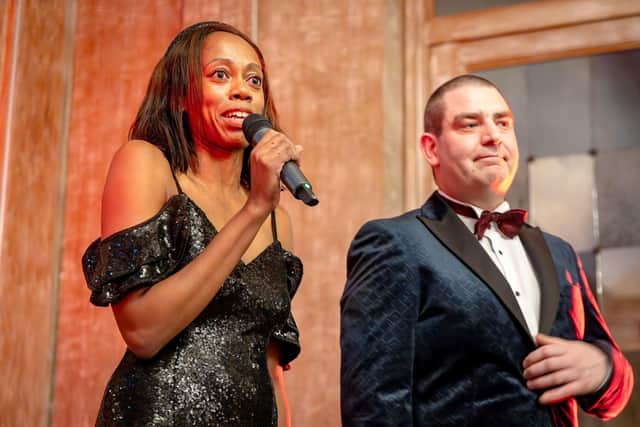 Charity founders Lee and Lorraine Lewis at last year's Gala Ball.