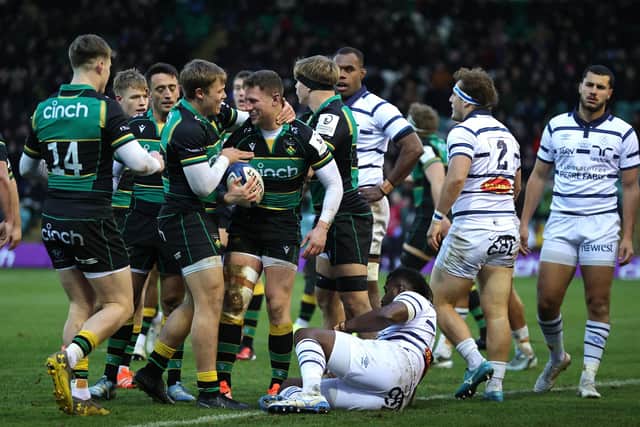 Fraser Dingwall started the scoring for Saints (photo by David Rogers/Getty Images)