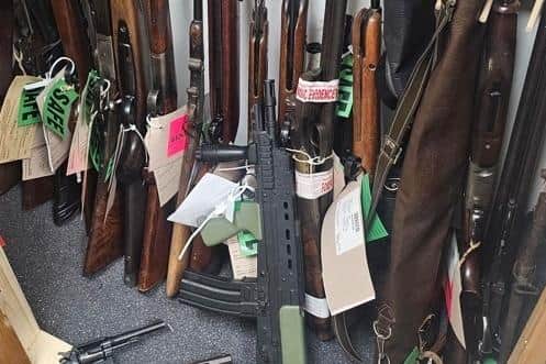 Northamptonshire Police recovered 41 weapons during the most recent campaign