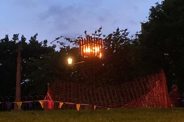 A beautiful symbol of light in Earls Barton
