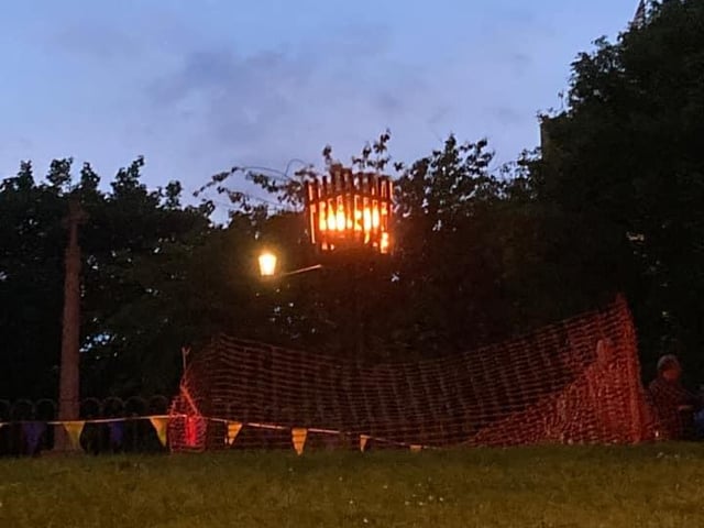 A beautiful symbol of light in Earls Barton