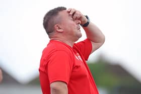 Andy Leese endured a torrid six months as manager of Kettering Town (Picture: Peter Short)