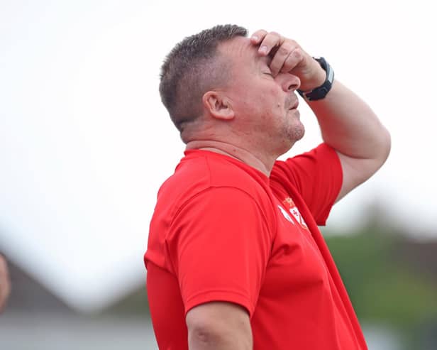 Andy Leese endured a torrid six months as manager of Kettering Town (Picture: Peter Short)