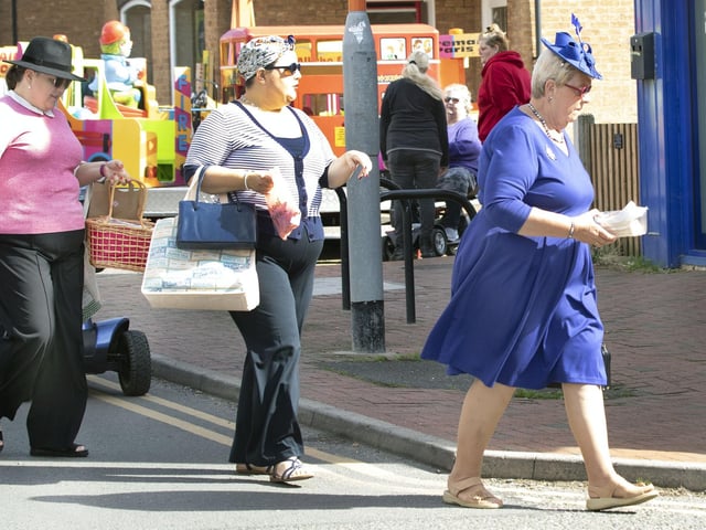 Desborough 1940s weekend saw residents and visitors enjoy a day of wartime nostalgia/Glyn Dobbs