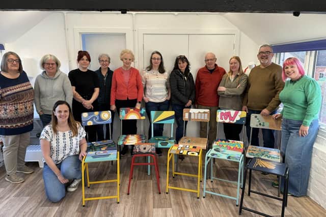 Our fantastic 'new' chairs and some of the artists that created them
