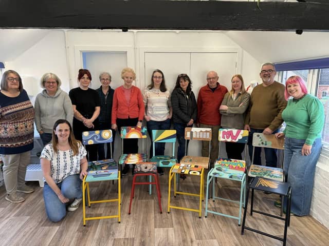 Our fantastic 'new' chairs and some of the artists that created them