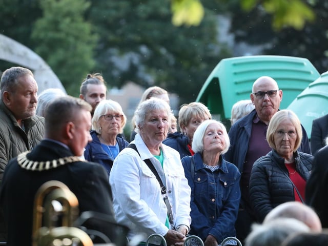 Thrapston D-Day beacon lighting:D-Day commemorations Thrapston