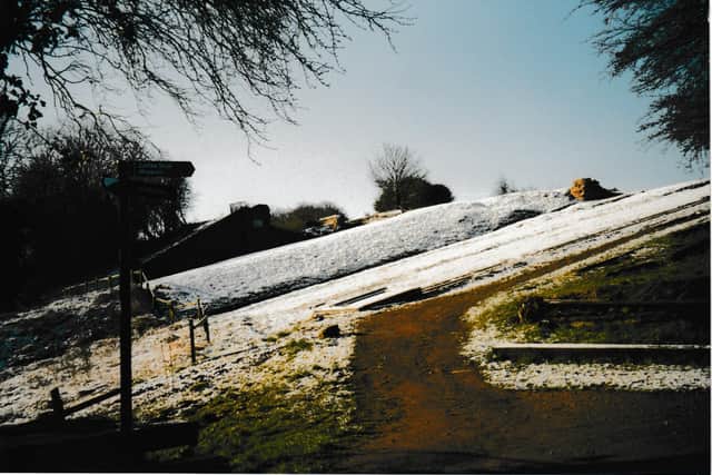 Foxton Inclined Plane in Winter