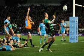 Saints beat Sale at the Gardens last month (photo by David Rogers/Getty Images)
