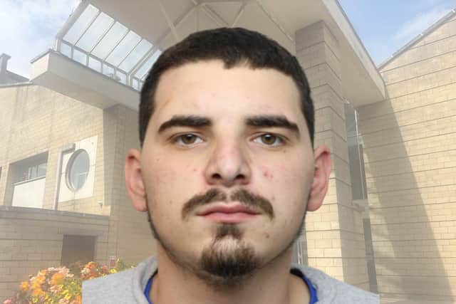 Connor Burgess from Corby has been caught drug dealing again. Image: NW