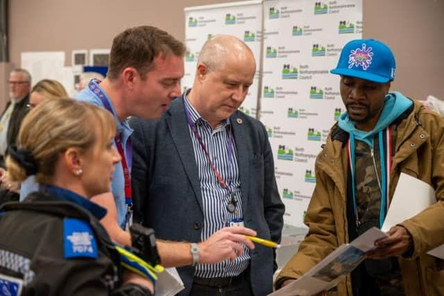 Safety improvements have been made to hundreds of homes on Wellingborough's Hemmingwell estate