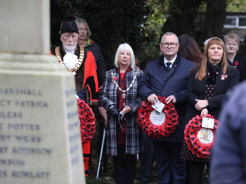 Corby Remembrance Sunday service
