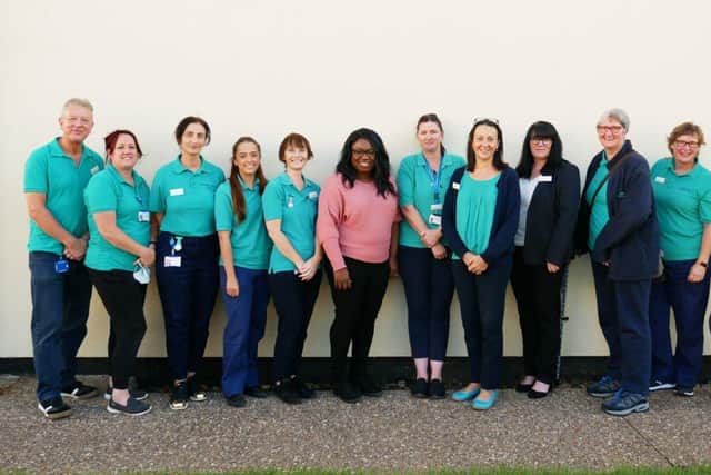 The Northamptonshire Community Stroke Team at NGH have been shortlisted for a national award