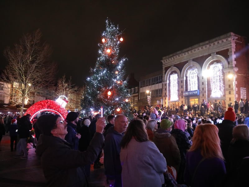 Kettering light switch on 2023:Kettering Christmas Lights Switch On