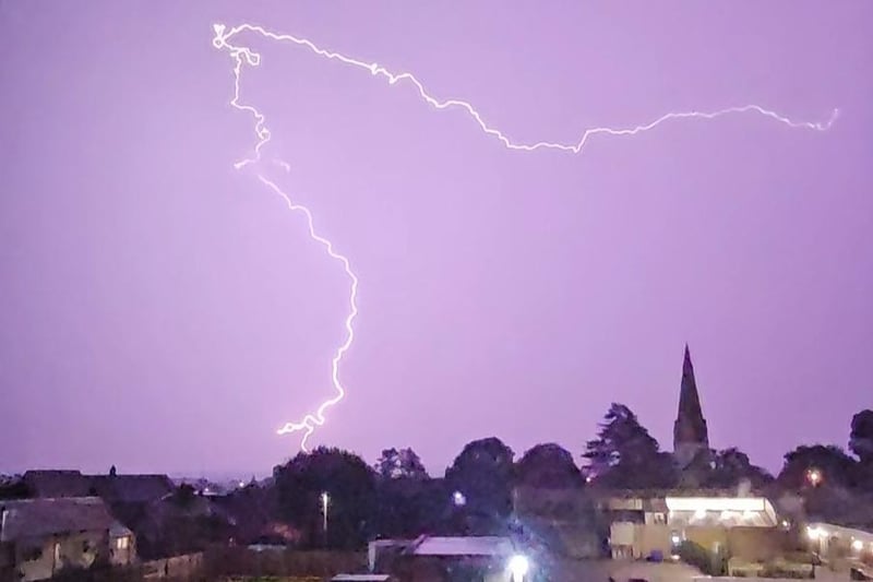 In pictures – your photos of this weekend’s thunderstorms in north ...