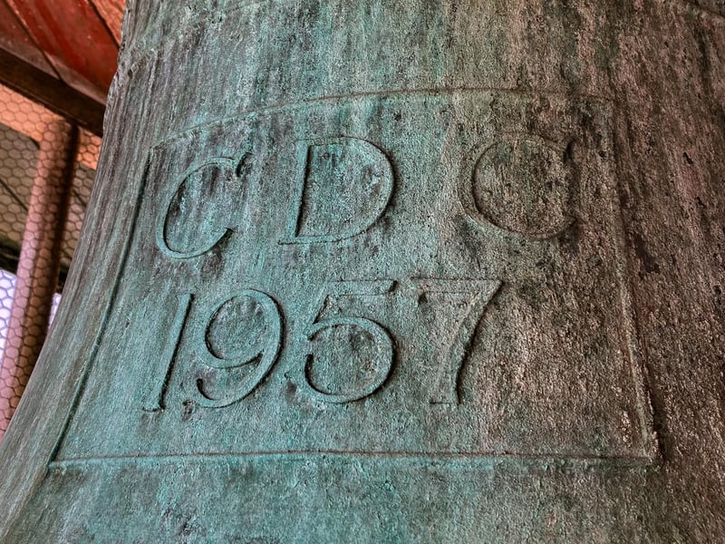 Corby’s iconic town centre clock rings out for first time in 25 years