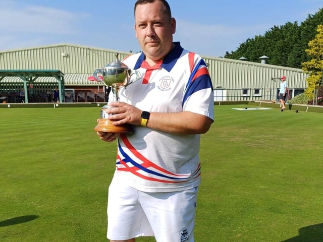 Men's 4 Wood singles winner - Tony Knowles