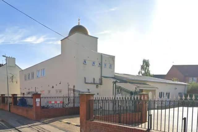 The ceremony took place in Northampton Central Mosque in Abington Avenue.