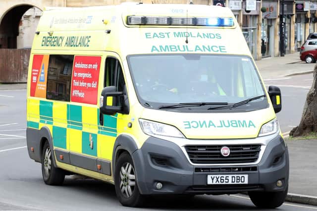 EMAS ambulance - file picture