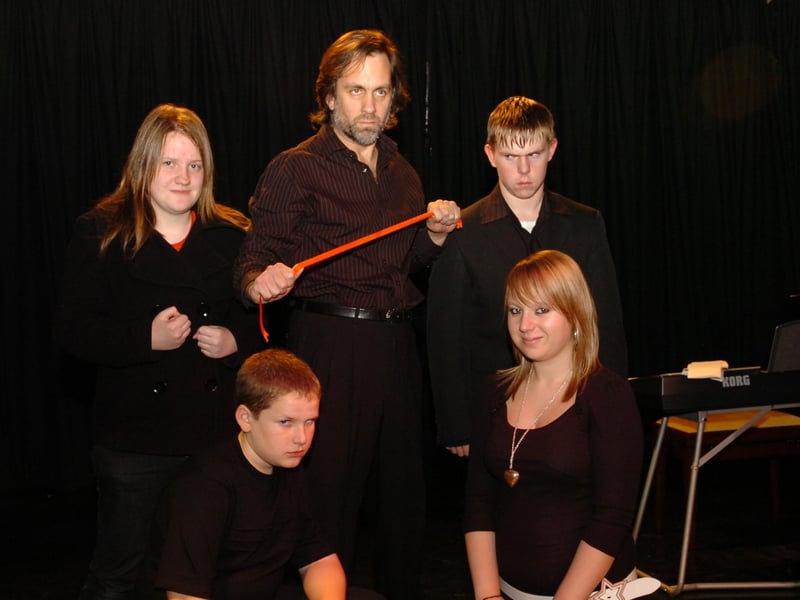 A 2007 opera workshop. Pictured: Liam Hind Samantha Murdoch, Amanda Syngajewski, Kevin McRea  and Shaun Solomon.
