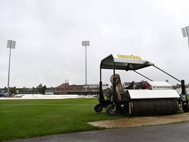Just 69 overs of play were possible in Northants' three-day friendly agaibst Oxford UCCE