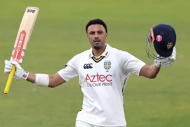 Emilio Gay has scored three centuries for Durham this season