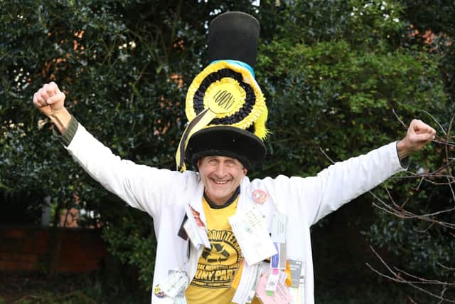 Monster Raving Loony candidate Nick 'The Flying Brick' Delves will stand in the Wellingborough by-election/National World
