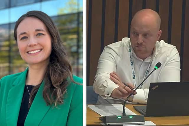 Cllr Emily Fedorowycz (Green) and Cllr Chris Munday (Reform)/IMG