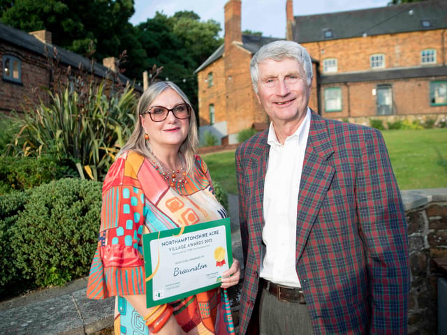 Braunston took gold in the village award.