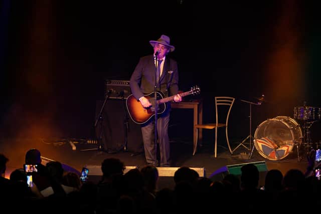 Peter Doherty on stage at the Roadmender in Northampton on Wednesday, August 29, 2024. Photo by David Jackson.
