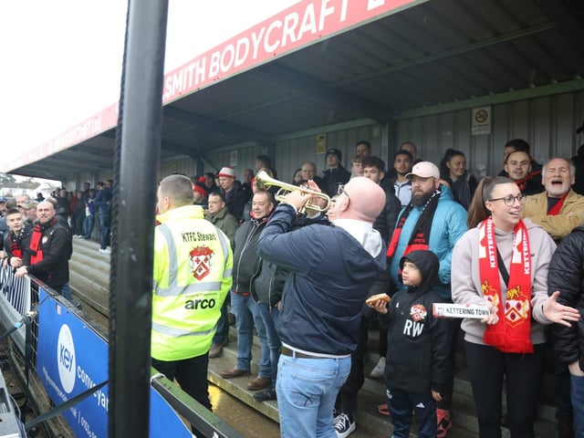 Kettering Town FC V Doncaster Rovers FA Cup Round 2