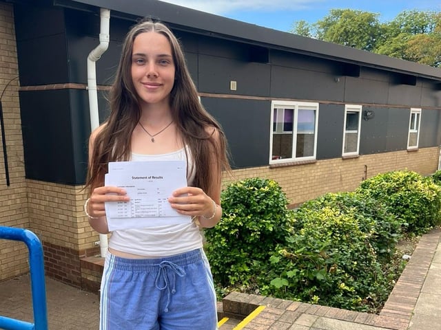Well done to Anna for achieving a fantastic A* A* A A