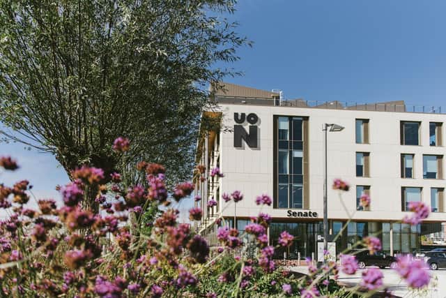 UON's Senate building, Waterside campus.