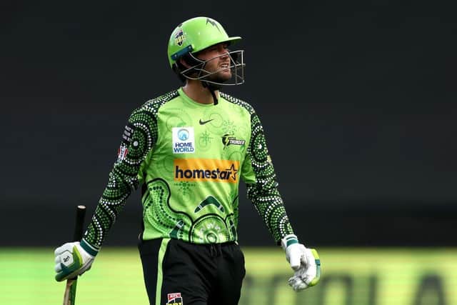 Sam Whiteman is currently playing for Sydney Thunder in the Big Bash League in Australia