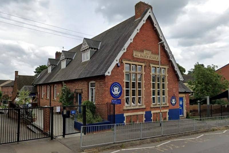 All Saints CEVA Primary School in Castle Street, Wellingborough
