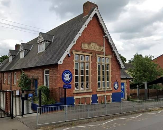 All Saints CEVA Primary School in Castle Street, Wellingborough