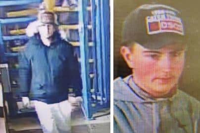 Call police if you recognise these men