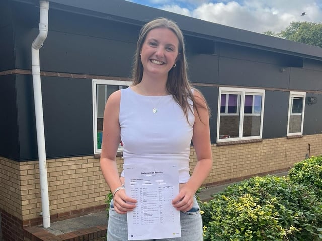 Congratulations to Hannah, she'll be heading to Sheffield to study Law