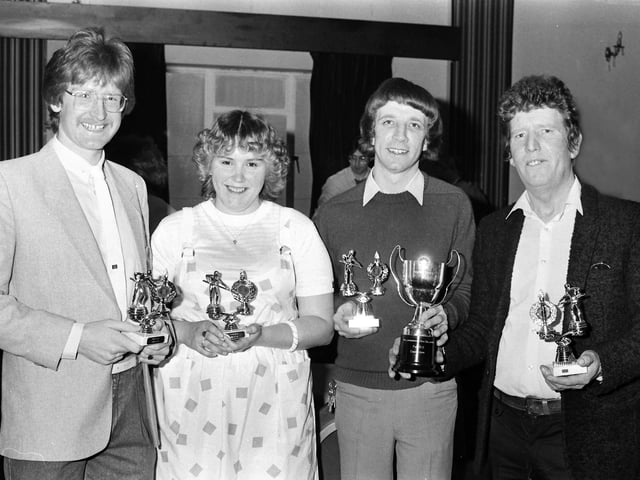 1984 Northants bar billiards presentations