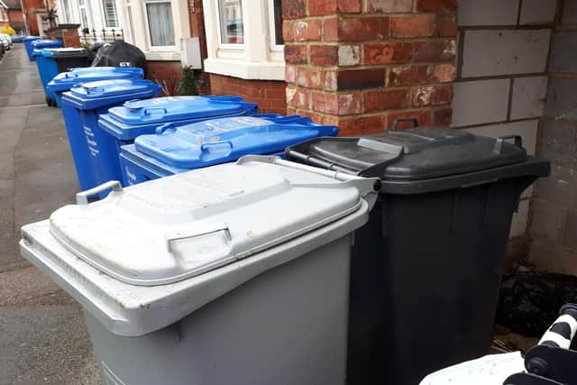 Recycling bins