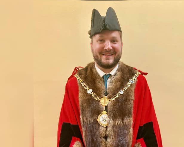 Cllr Craig Skinner, the new mayor of Kettering
