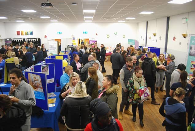 Crowds at a previous KGH Baby Roadshow