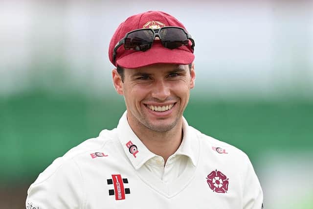 Northants all-rounder Justin Broad