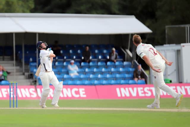 Action from Northants' clash with Middlesex (Picture: Peter Short)